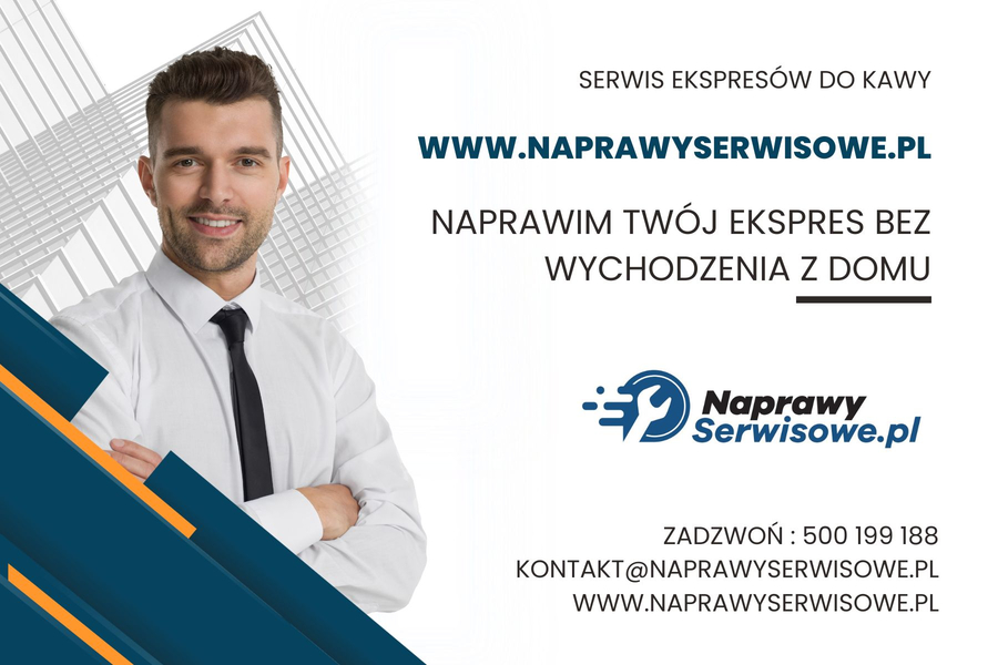 Zdjęcie na okładce dla Naprawy Serwisowe PL - Serwis ekspresów - Naprawa ekspresów DeLonghi Saeco Siemens Jura Melitta Nivona Krups,